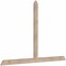 Ekena Millwork Portland Smooth Timber Gable Bracket, Douglas Fir, 72"W x 48"H x 1 1/2"D x 3 1/2"F, 16/12 Pitch GBW072X48X0204POR00SDF - alternate 5